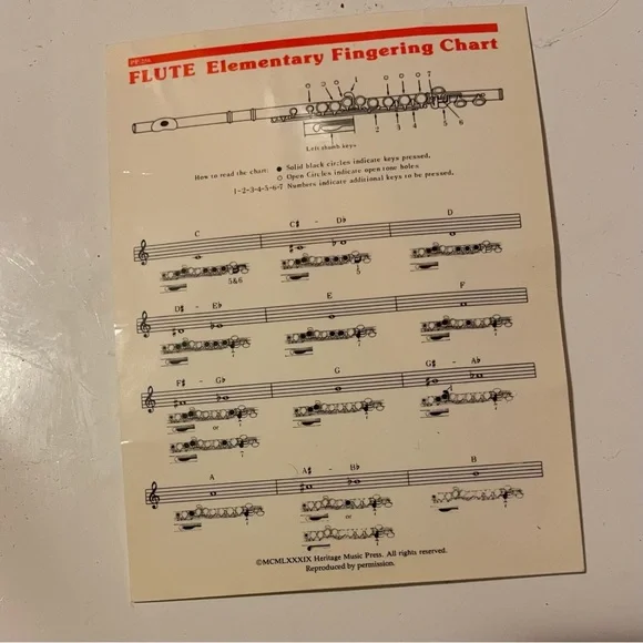 American Girl Doll Flute - Picture 4 of 4